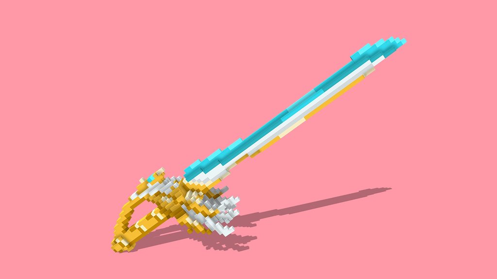 Minecraft 3D Sword