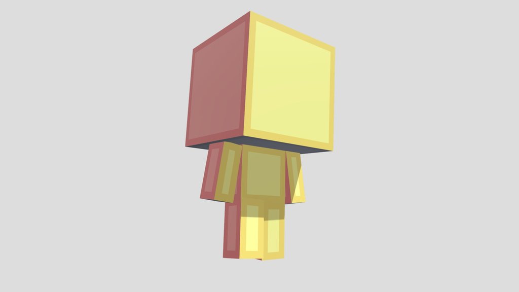 Minecraft Mojang Mojavatar Model