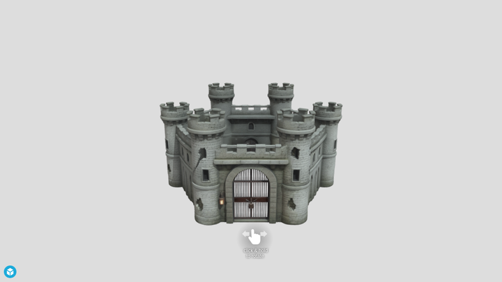 Medieval Stone Castle - Hunyuan 3D vs SupaVoxel