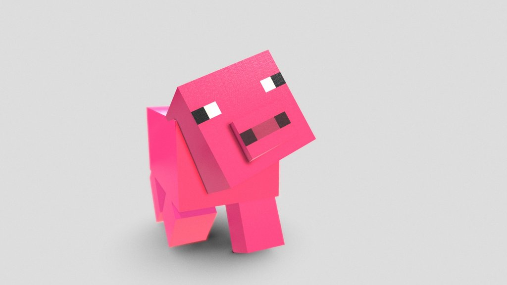 Minecraft trailer pig