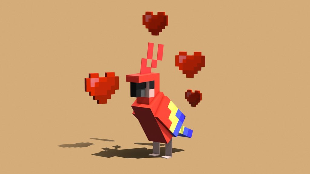 MINECRAFT PARROT [TAMED]