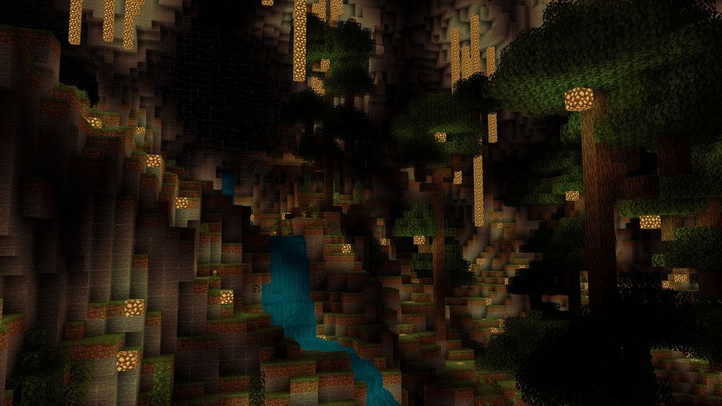 Crystal Caverns - Minecraft