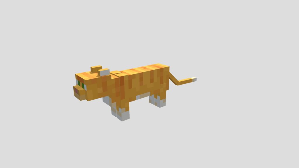 minecraft red cat