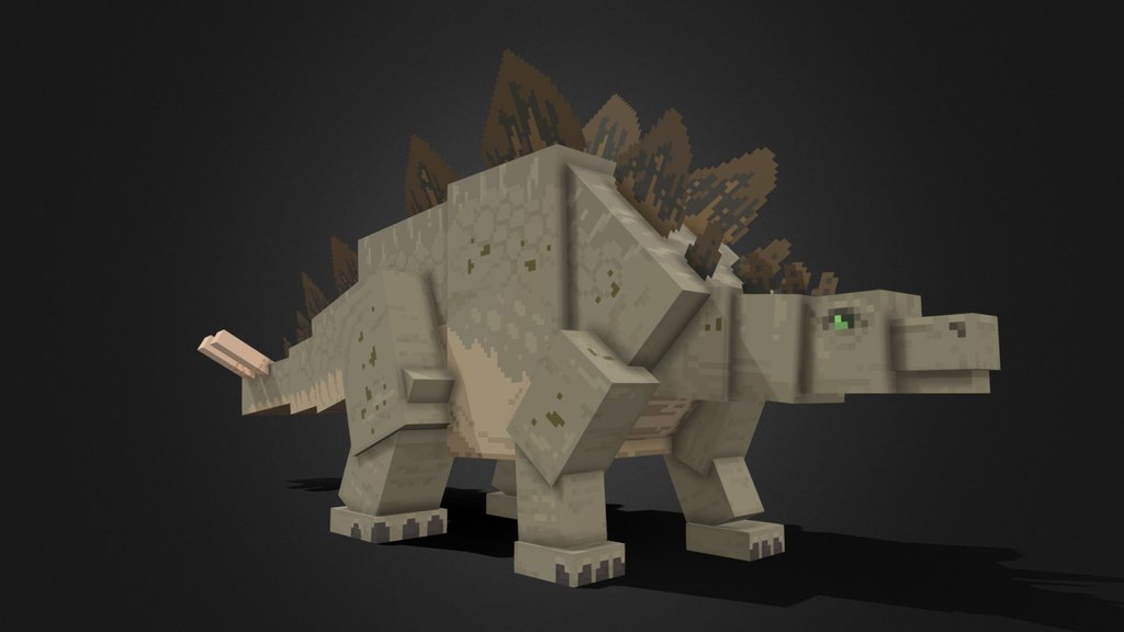 Minecraft Jurassic World Stegosaurus