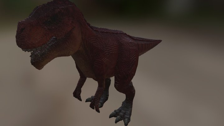 Minecraft 3D Model ~ T-Rex