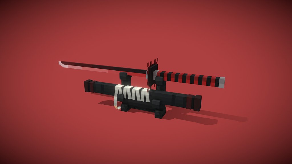 Red katana [ downloadable ]