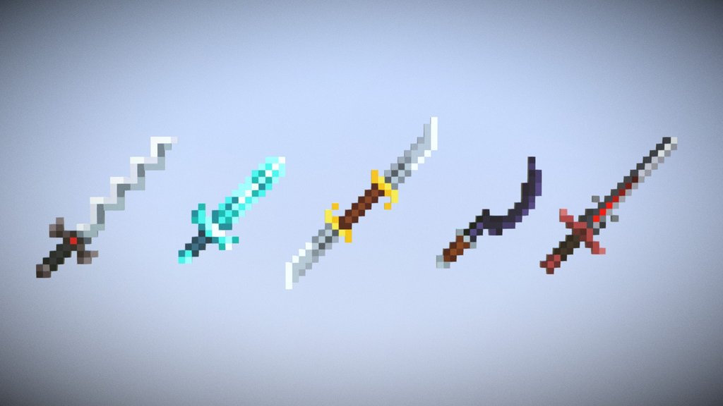 Swords Minecraft Dungeons