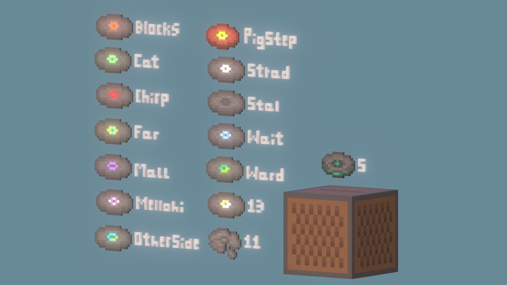 Minecraft Music Discs