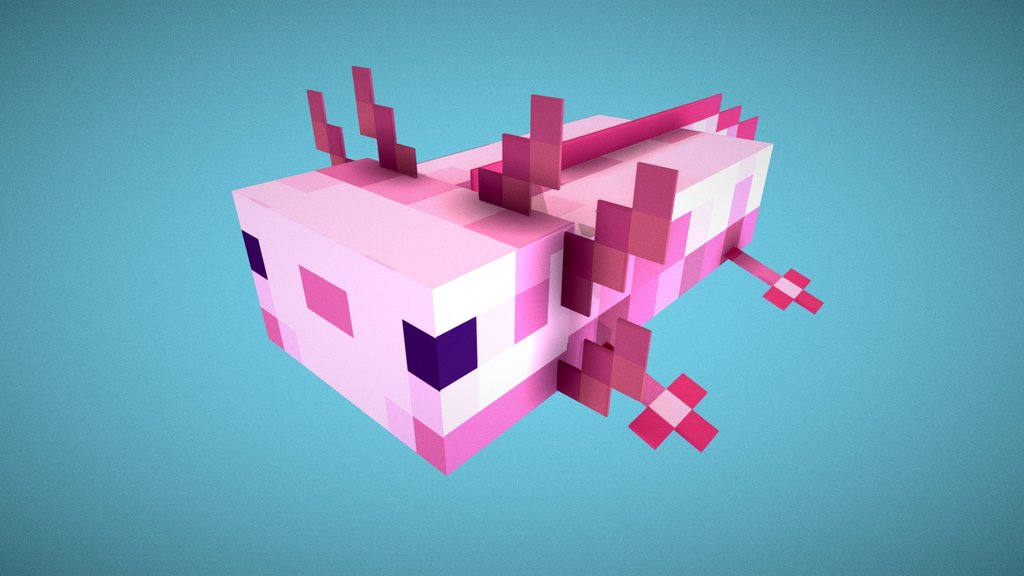 Minecraft Axolotl 💧