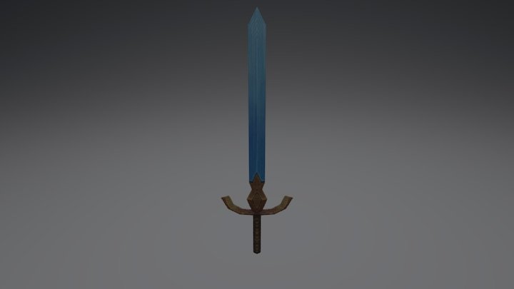 Minecraft 3D Model~ Odin's Sword