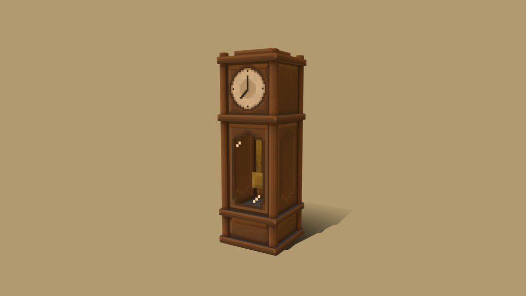 Interior - Antique Clock  [Minecraft]