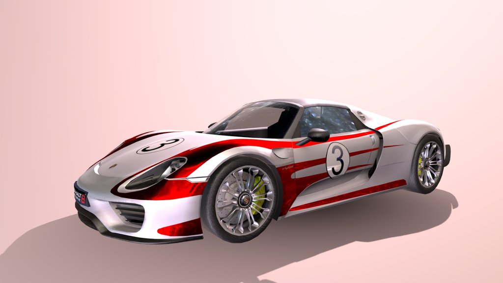 Asphalt 8 - Porsche 918 Spyder W. Weissach Pack