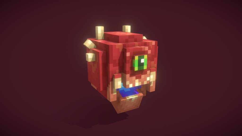 Cacodemon (Doom Eternal) - Minecraft Model