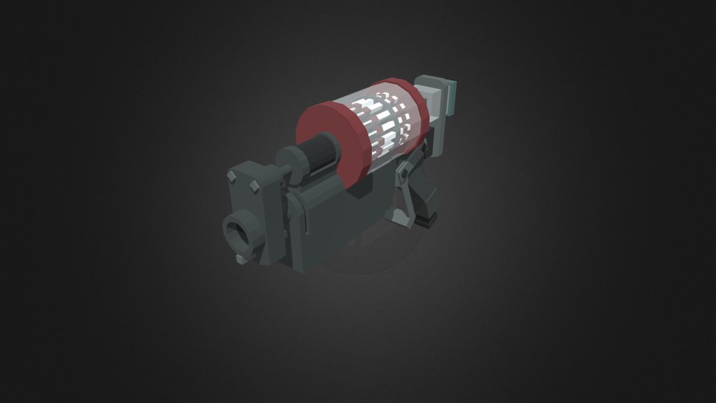 MCTF2 Syringe gun (red)
