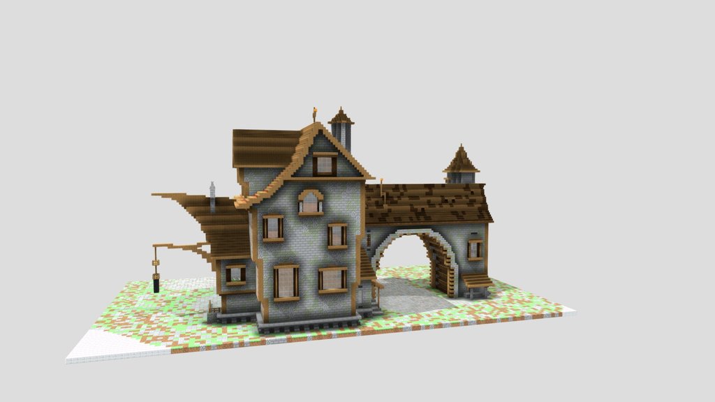 Minecraft Medieval House
