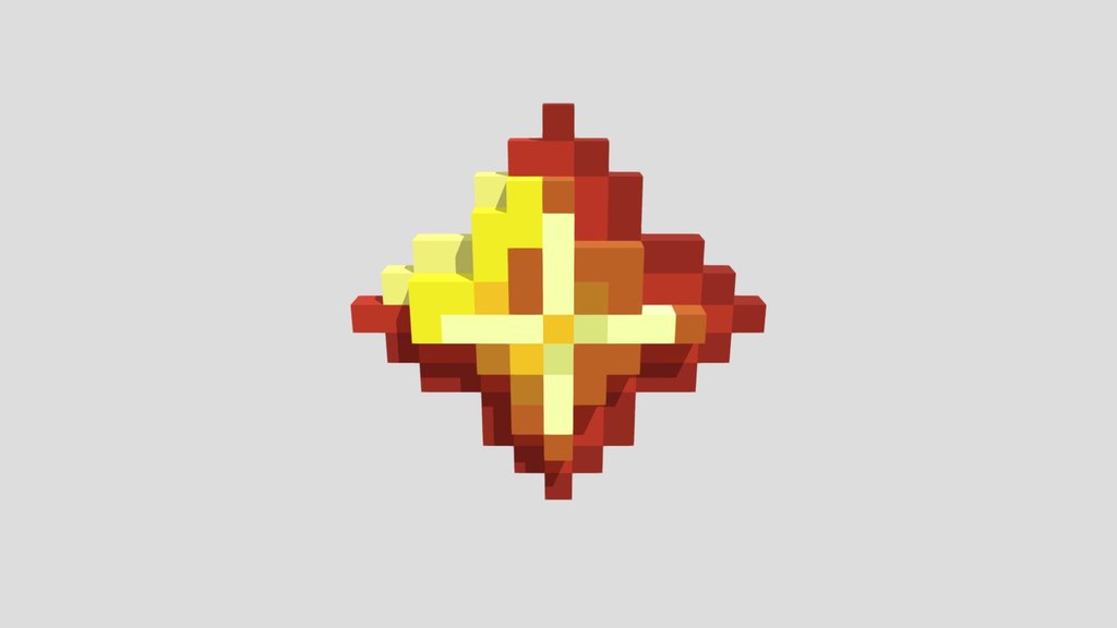 Fire Nether Star - Minecraft
