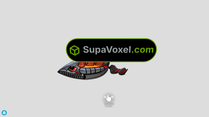Shark Tooth Sculpture Hi3D vs Meshy vs SupaVoxel