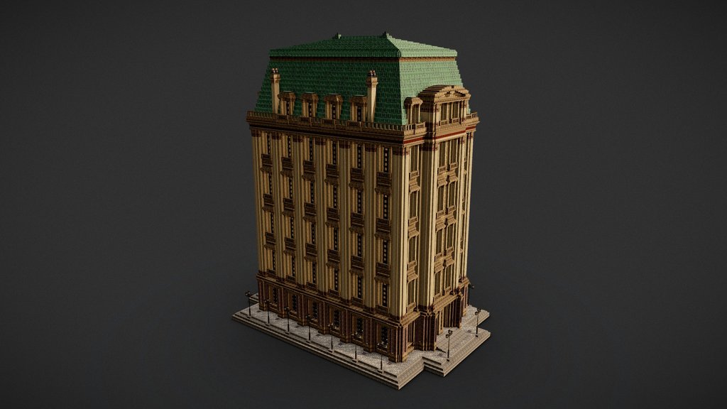 Tall baroque building