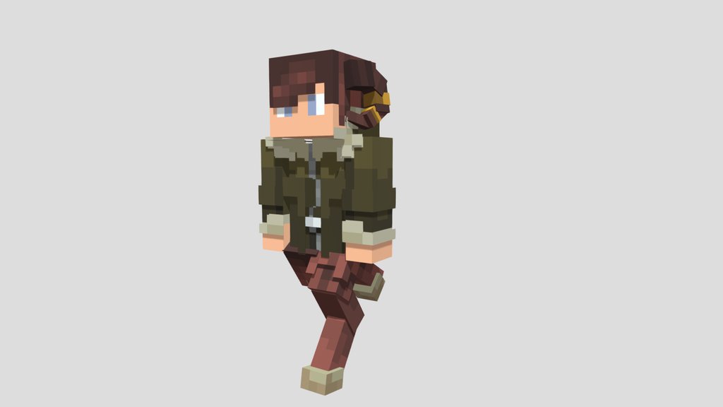 Centaur // Satyr Minecraft 3D Model Animated