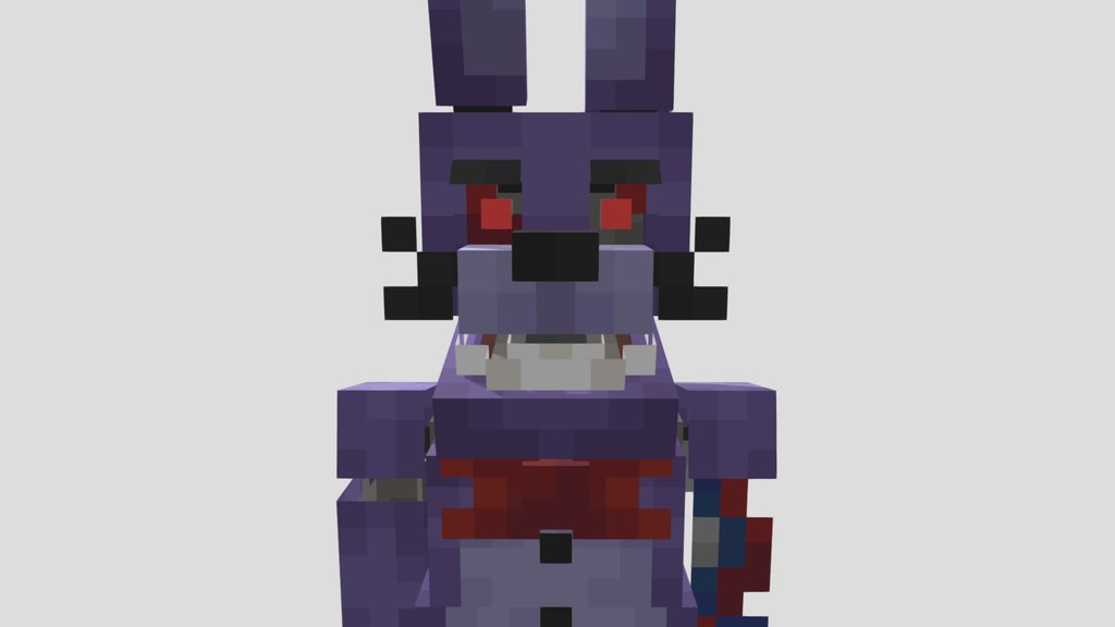 Minecraft W. Bonnie With His Head [FNAF