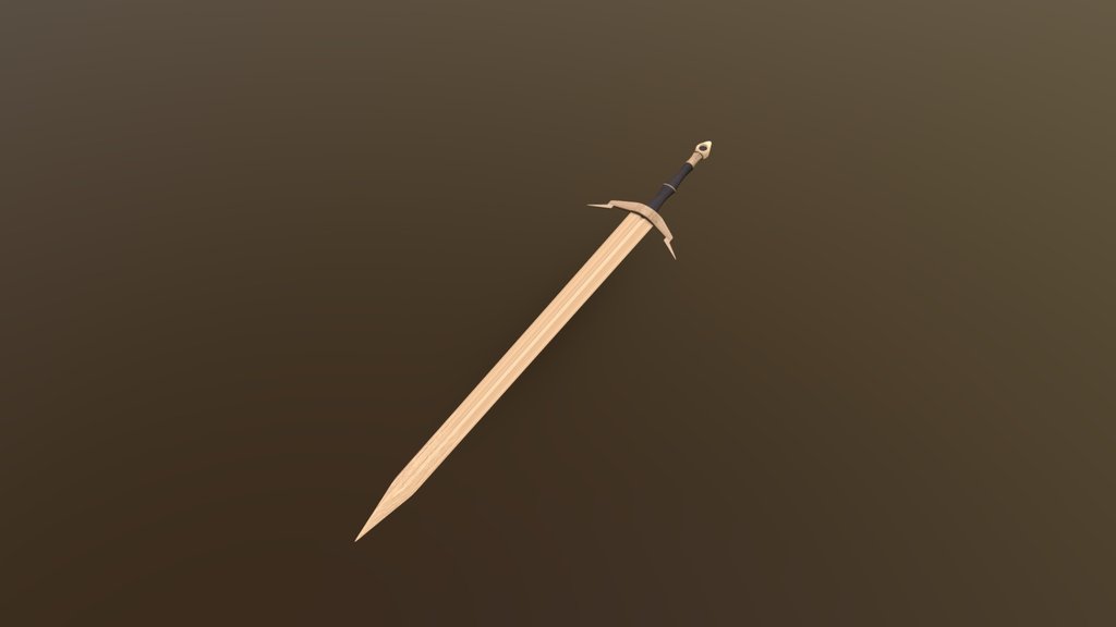 Minecraft Wooden Sword