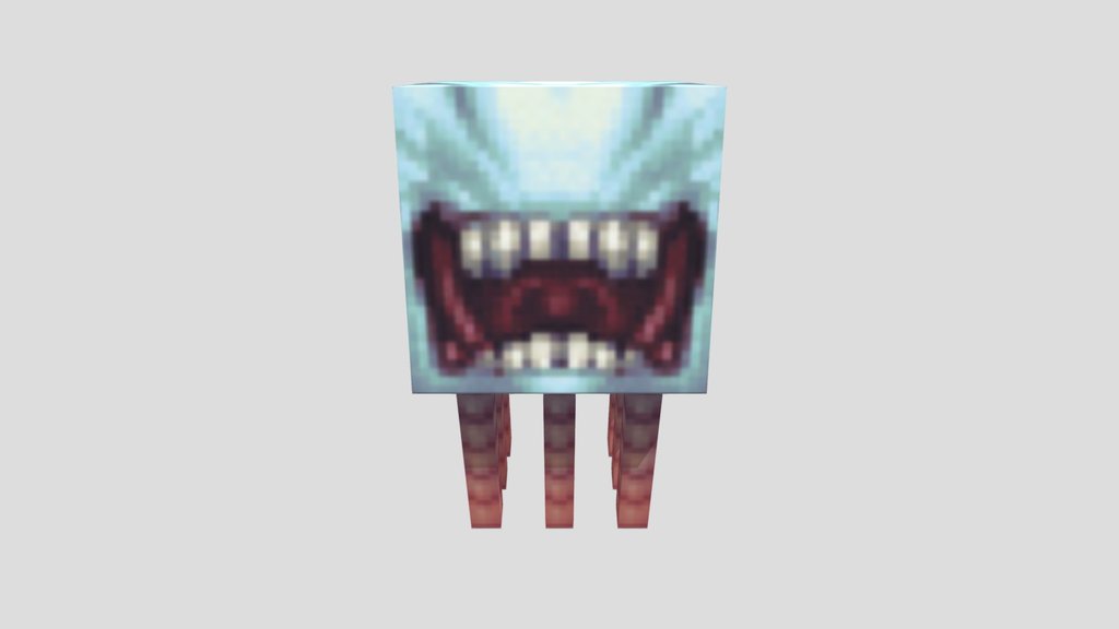 Minecraft Scary Ghast Shooting