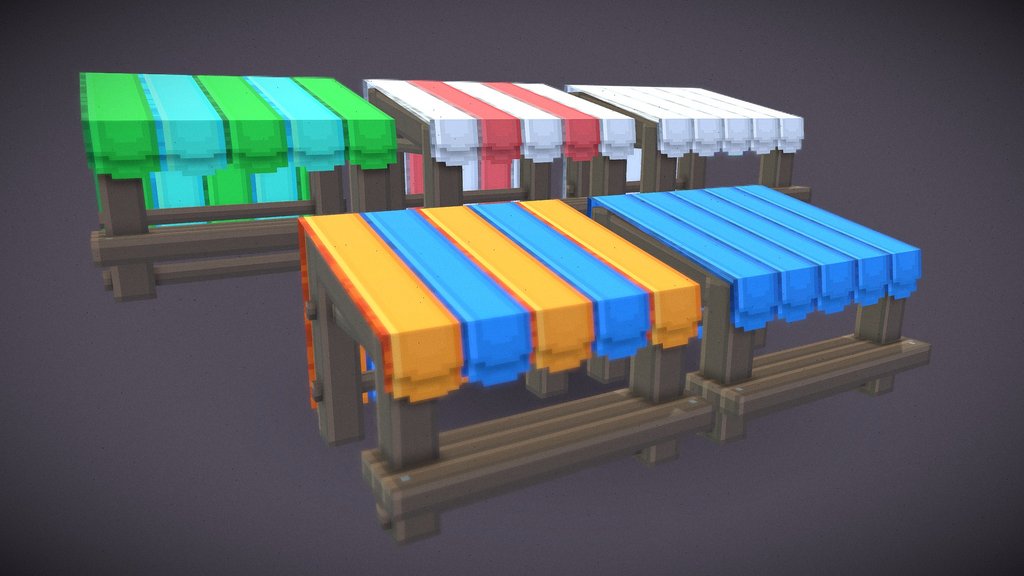 Minecraft Matket Stall