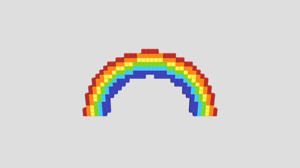 rainbow-pixel-art
