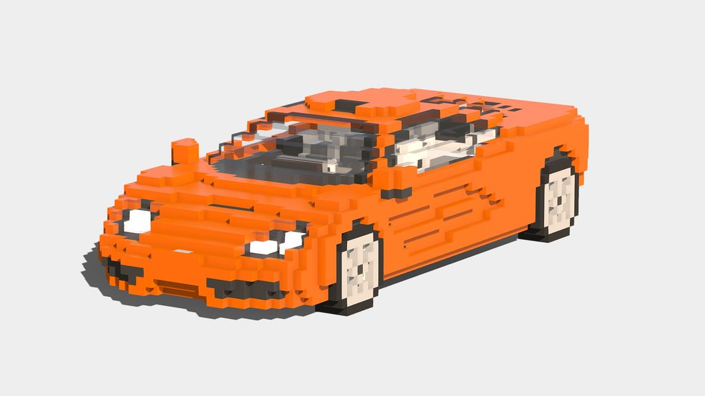 Mclaren F1 | Voxel