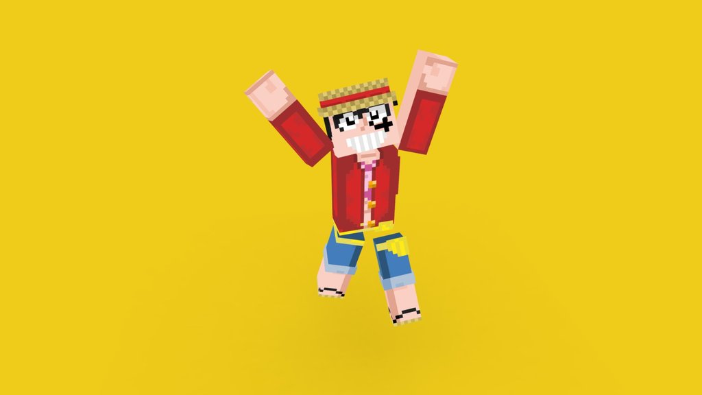 Minecraft Luffy