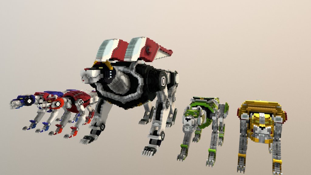 Voltron netflix Lions