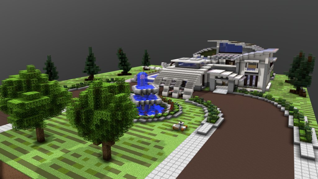 Minecraft Modern House