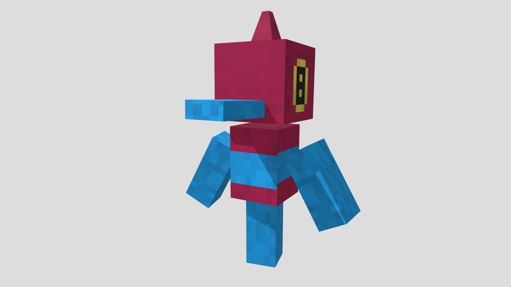 Porygon Z (Minecraft Version)