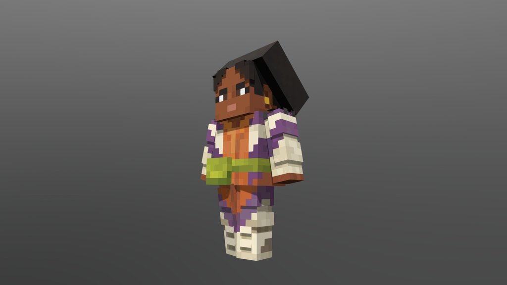 Dawn from "a minecraft movie"