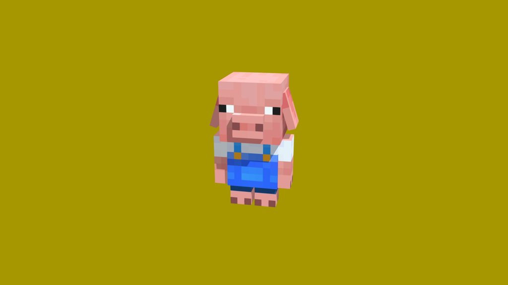 {Minecraft} Baby Farmer Pig