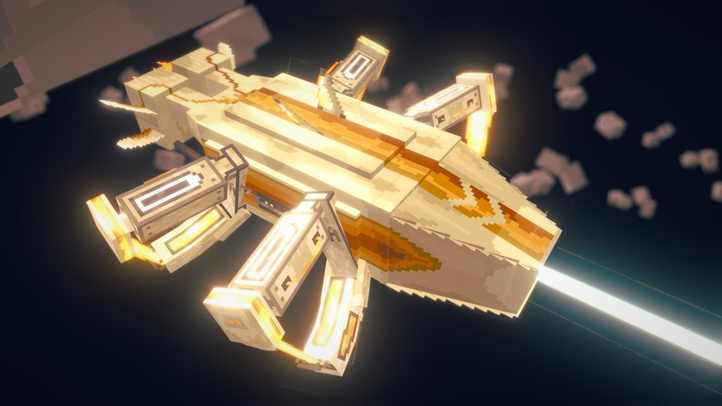 Orbixel Mk4 Research Drone (Blockbench)