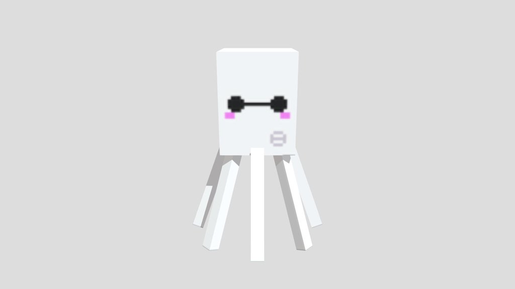 Minecraft Baymax Squid