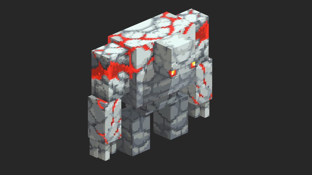 Redstone Golem [ MINECRAFT DUNGEONS ]