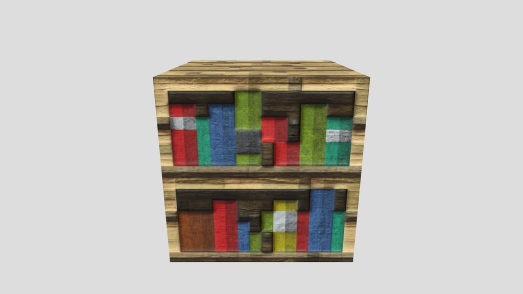 Minecraft Bookshelf