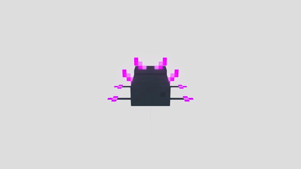 Ender axolotl gitf model