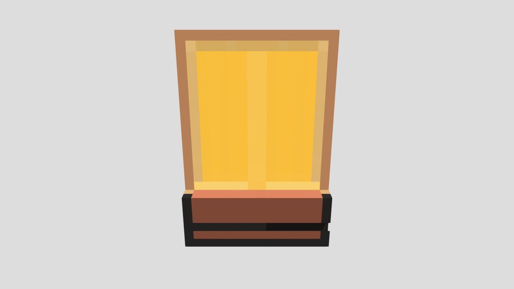 DELTARUNE Window (Minecraft Model)