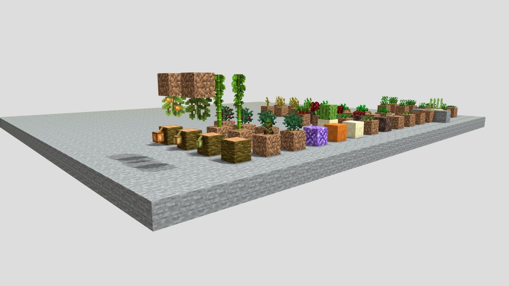 Minecraft Farm Crops