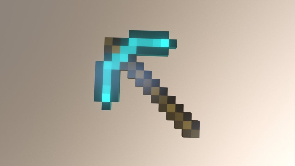 Minecraft Diamond-Pickaxe