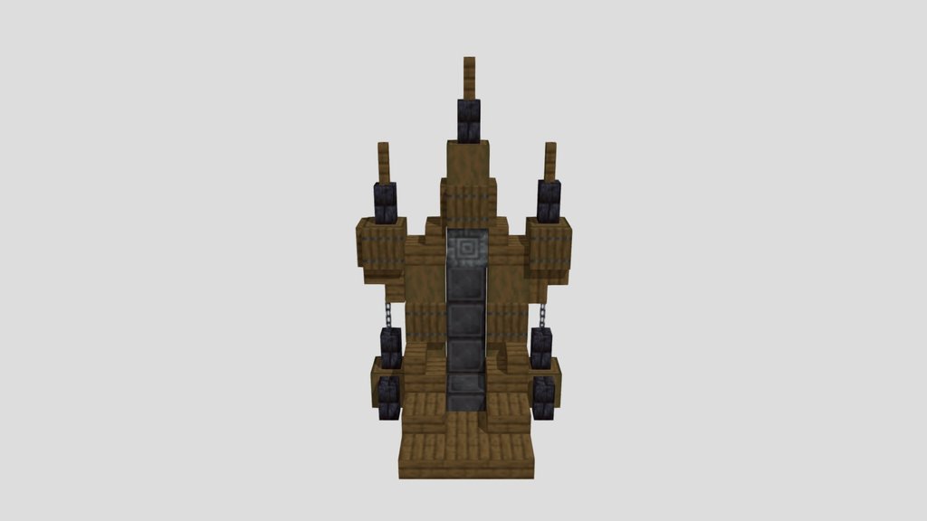 minecraft throne model