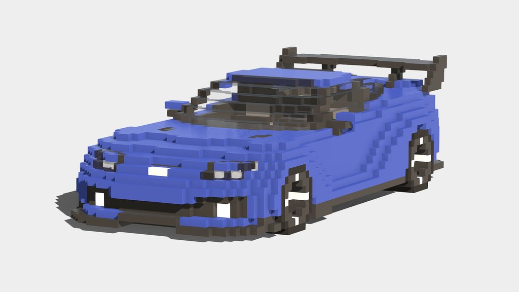 Chevrolet Corvette C6 Modified | Voxel