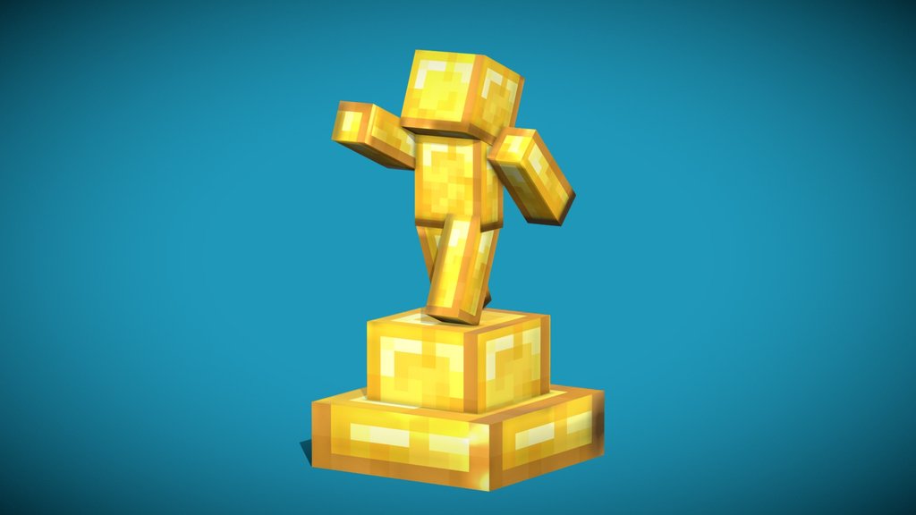 Gold Statue Trophy