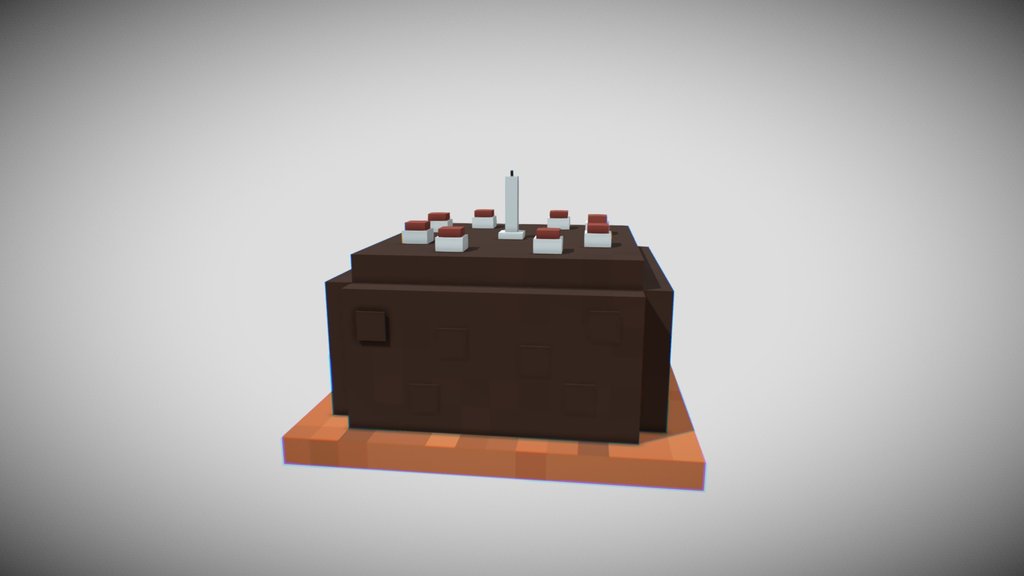 Minecraft Portal Cake