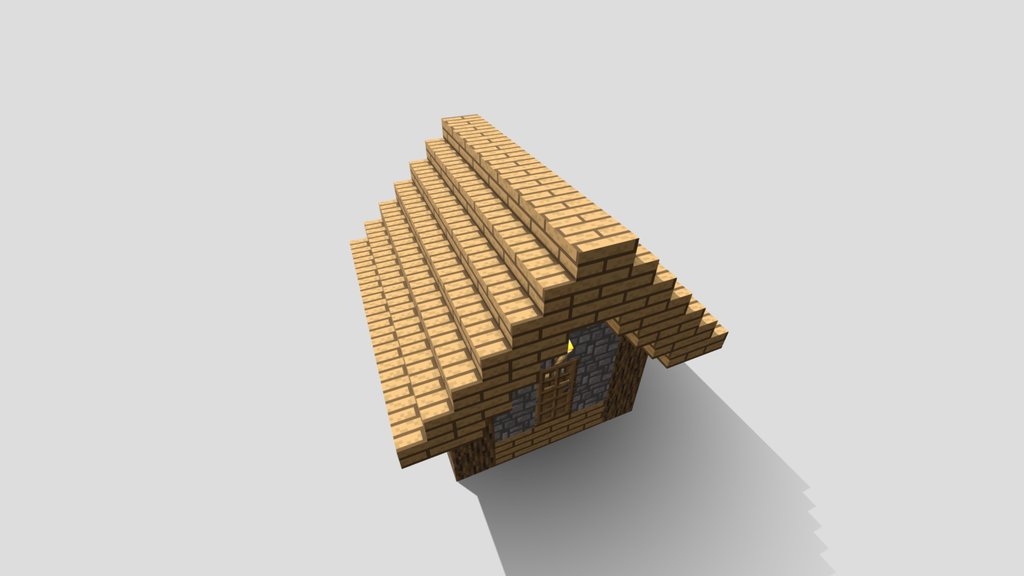 Villager house with animations