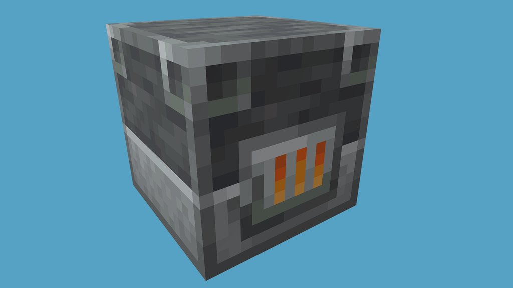 [Minecraft] Animated Texture Frame Blast furnace