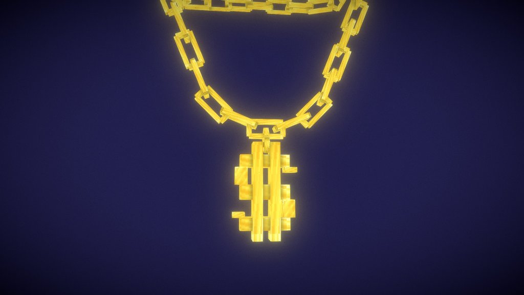 [Minecraft] Thug Life Gold Chain